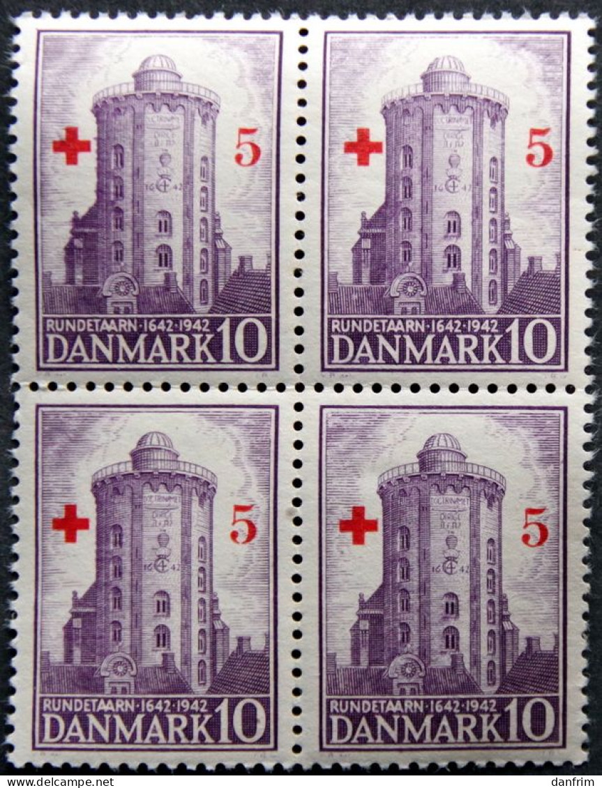 Denmark 1944 Rotes Kreuz   MiNr.281  MNH (**)  (lot  K 619 ) - Unused Stamps