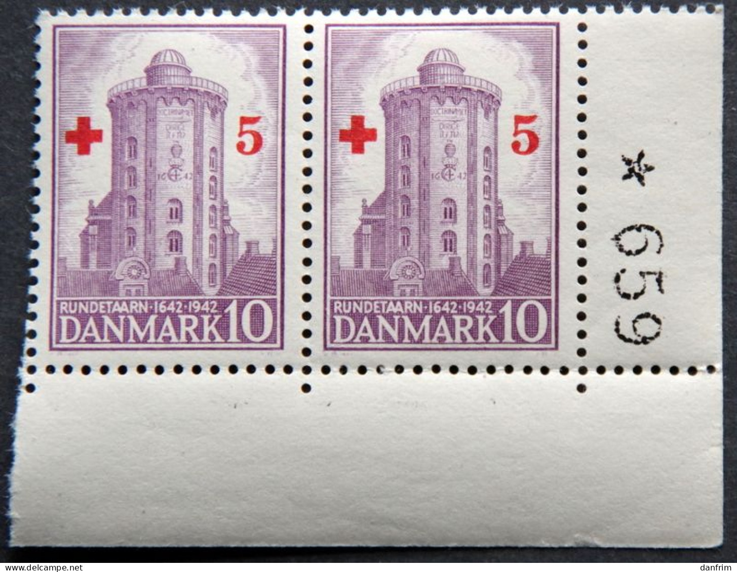 Denmark 1944 Rotes Kreuz   MiNr.281  MNH (**)  (lot  K 631 ) - Neufs