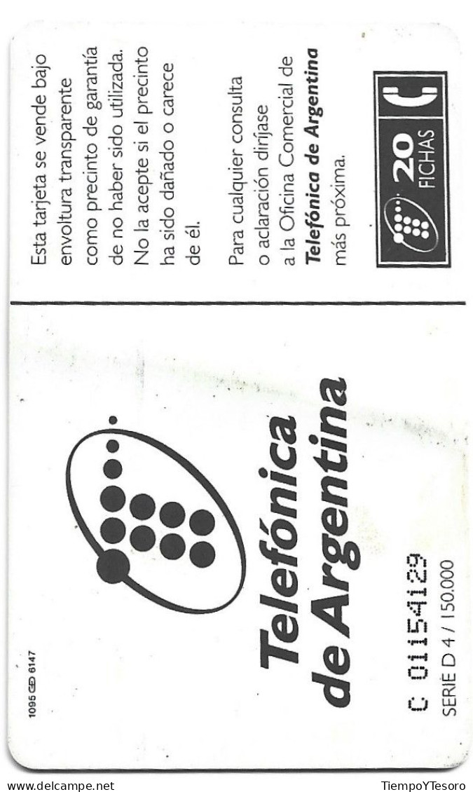 Phonecard - Telefonica, Serie D 4, N°1361 - Telekom-Betreiber