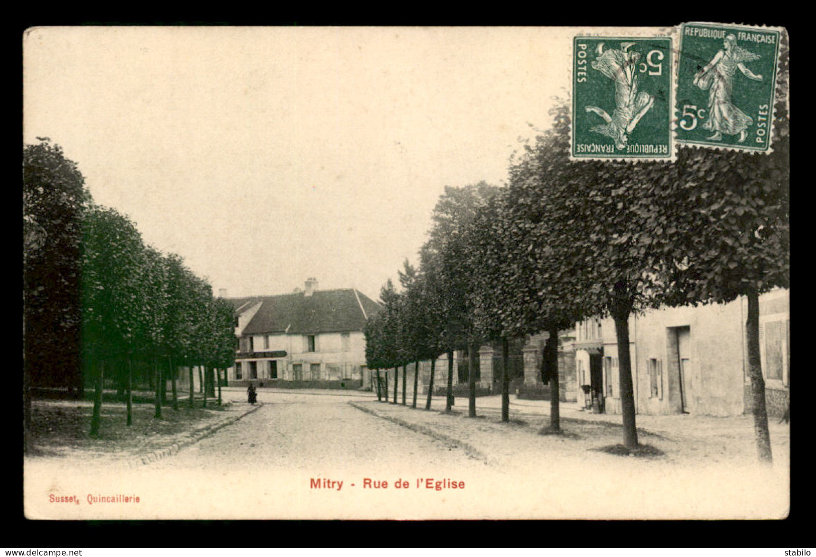 77 - MITRY - RUE DE L'EGLISE - Mitry Mory