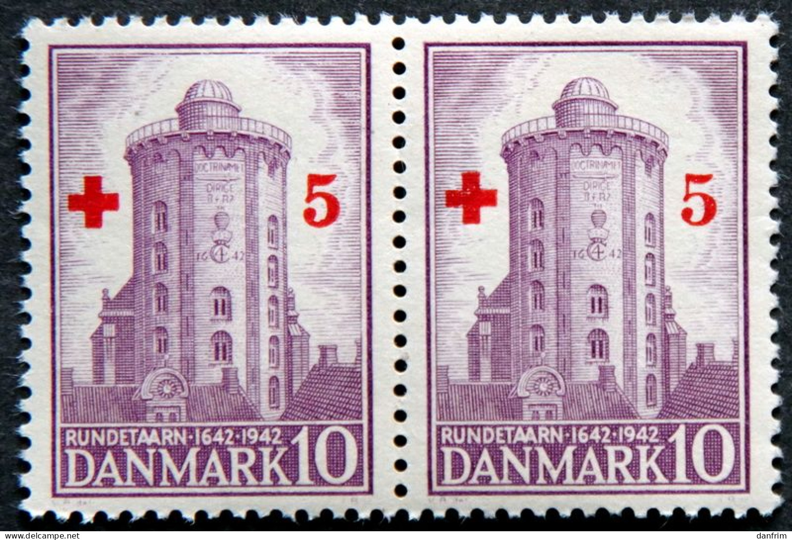 Denmark 1944 Rotes Kreuz   MiNr.281  MNH (**)  (lot  K 640 ) - Unused Stamps