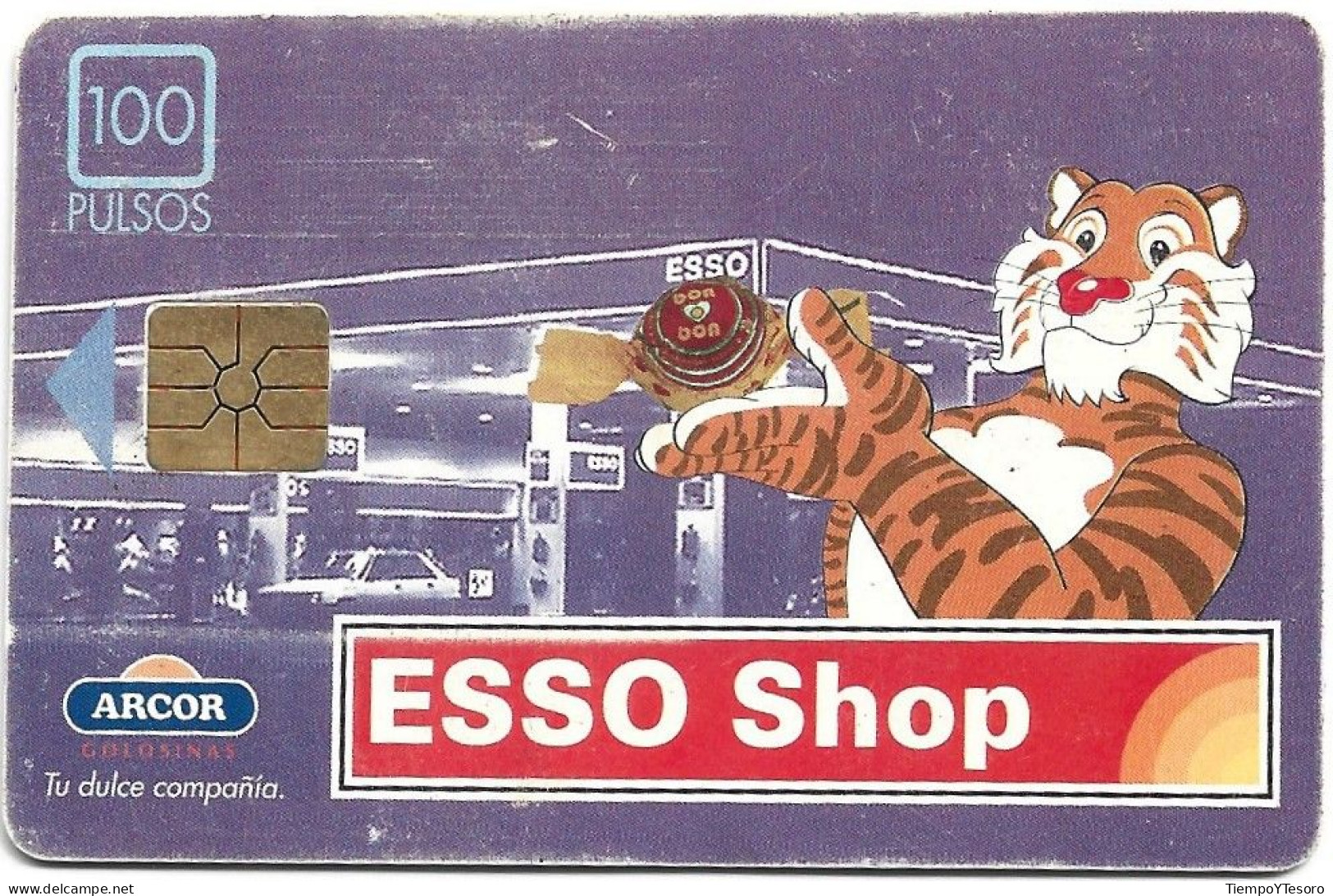 Phonecard - Esso Shop, N°1365 - Advertising