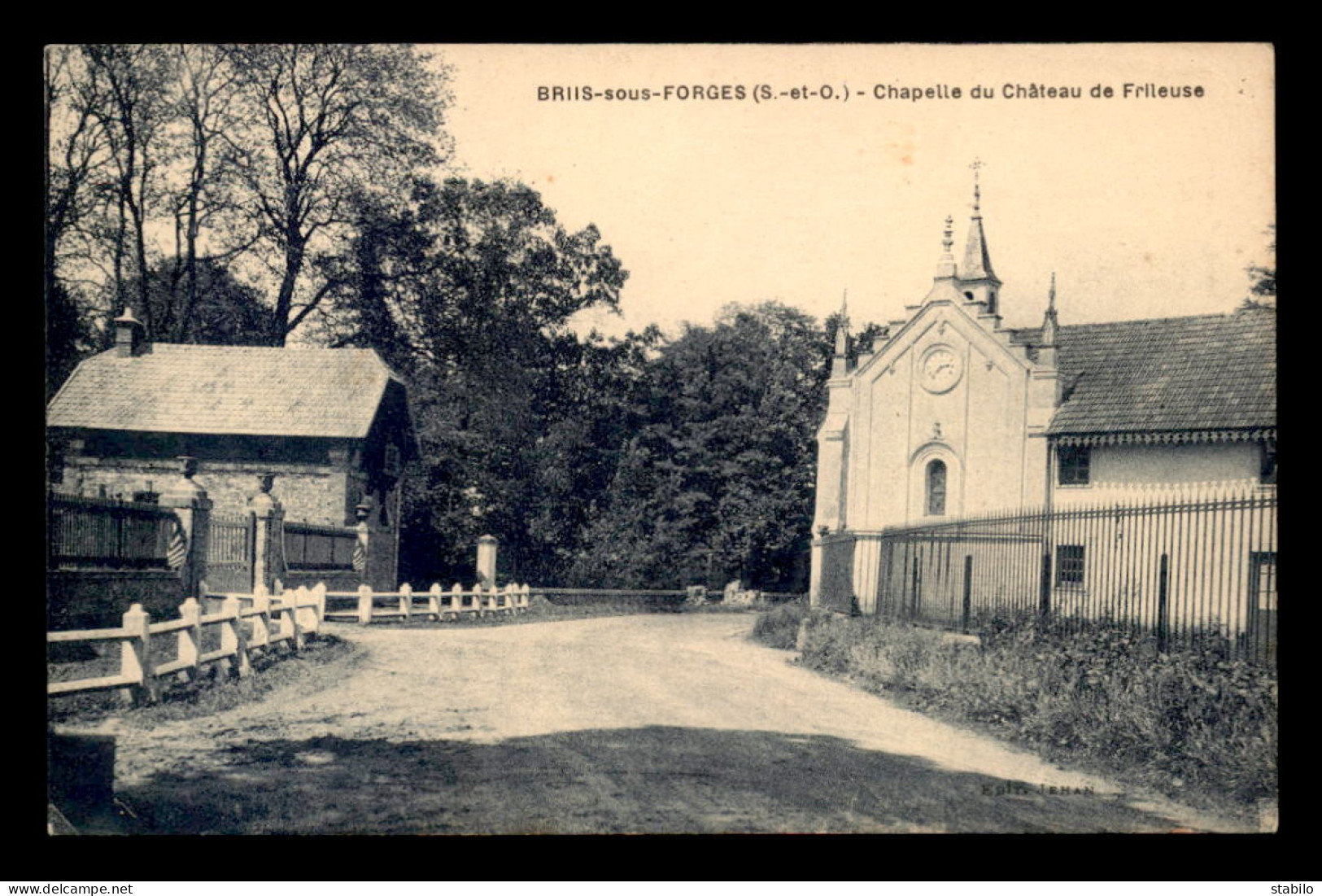 91 - BRIIS-SOUS-FORGES - CHAPELLE DU CHATEAU DE FRILEUSE - Briis-sous-Forges