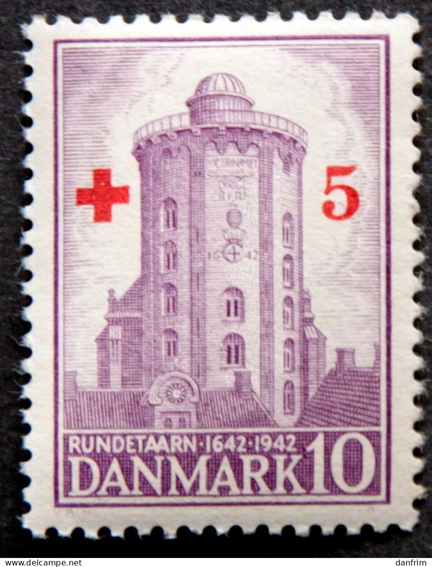 Denmark 1944 Rotes Kreuz   MiNr.281  MNH (**)  (lot  K 633 ) - Unused Stamps