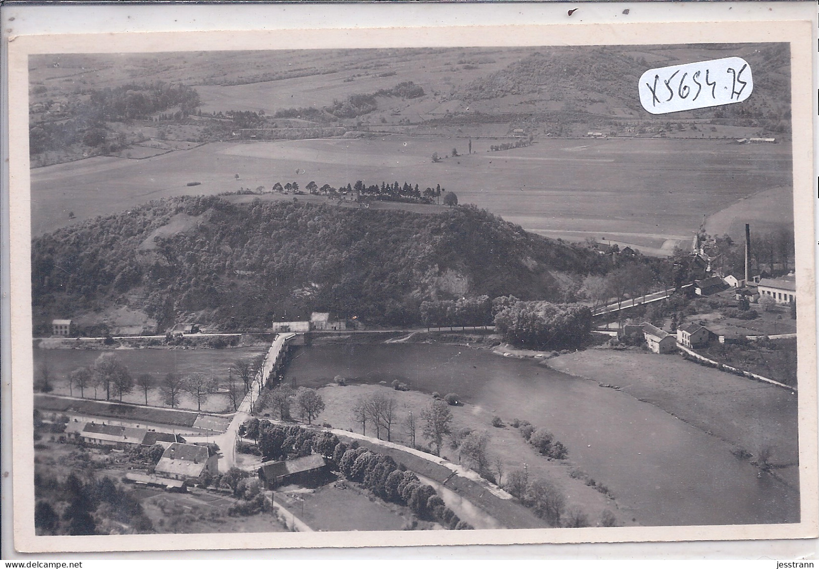 BAUME-LES-DAMES- LE DOUBS DEPUIS LE BELVEDERE DU CHATART- EDITION DAMOTTE 20576 C - Baume Les Dames