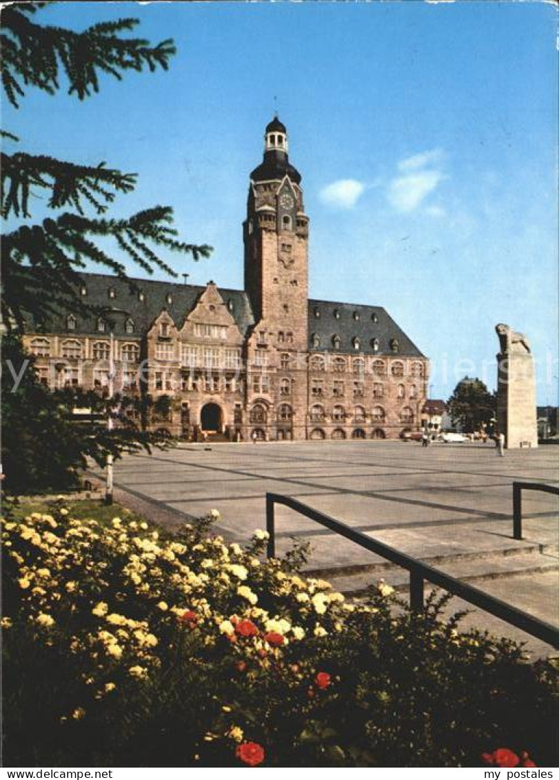 72269438 Remscheid Rathaus Und Wappentier Bergischer Loewe Remscheid - Remscheid