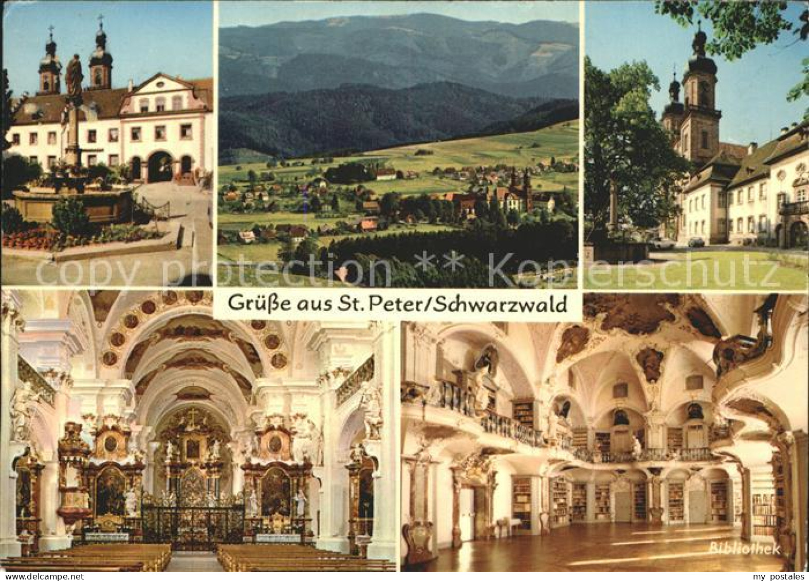 72269435 St Peter Schwarzwald Kirche Innen Und Aussen St. Peter - St. Peter