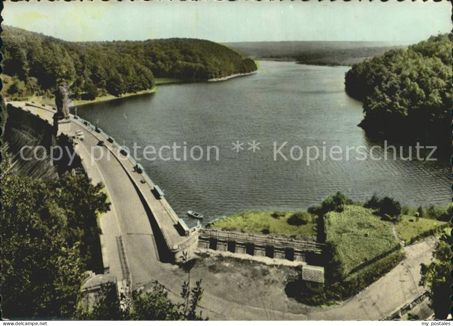 72269434 La Gileppe Fliegeraufnahme Barrage  - Eupen