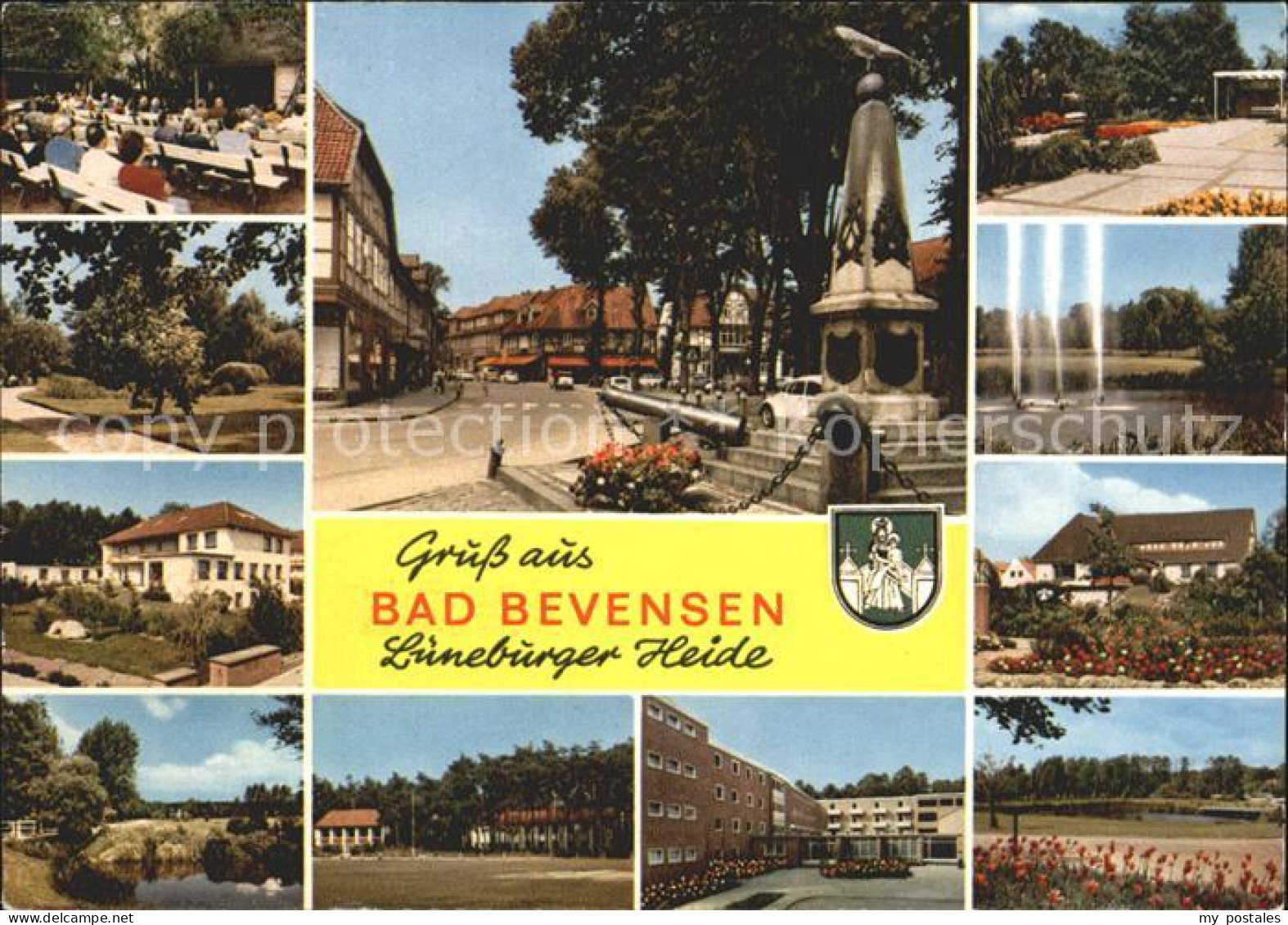 72268635 Bad Bevensen Springbrunnen Denkmal Konzert  Bad Bevensen - Bad Bevensen