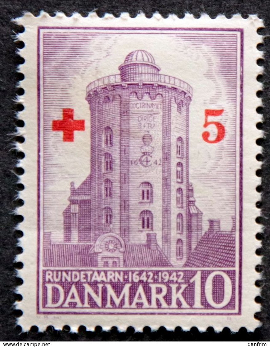 Denmark 1944 Rotes Kreuz   MiNr.281  MNH (**)  (lot  K 646 ) - Unused Stamps