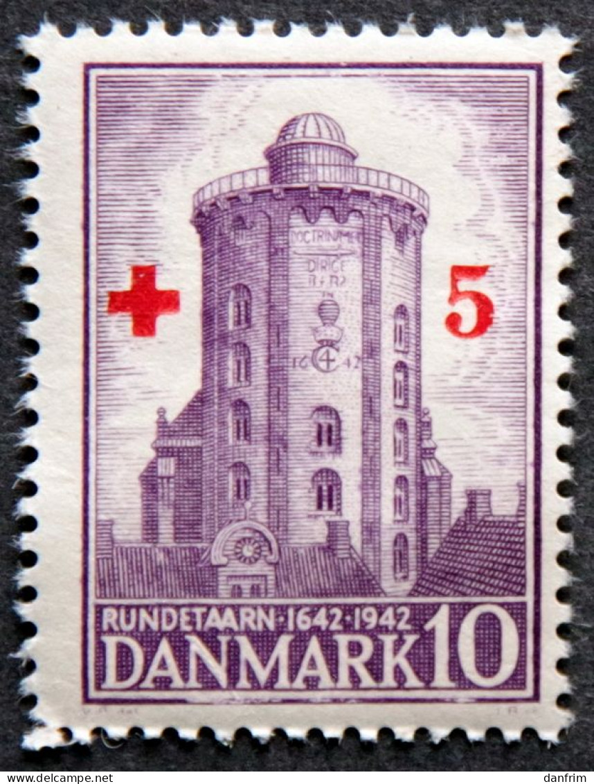 Denmark 1944 Rotes Kreuz   MiNr.281  MNH (**)  (lot  K 647 ) - Unused Stamps