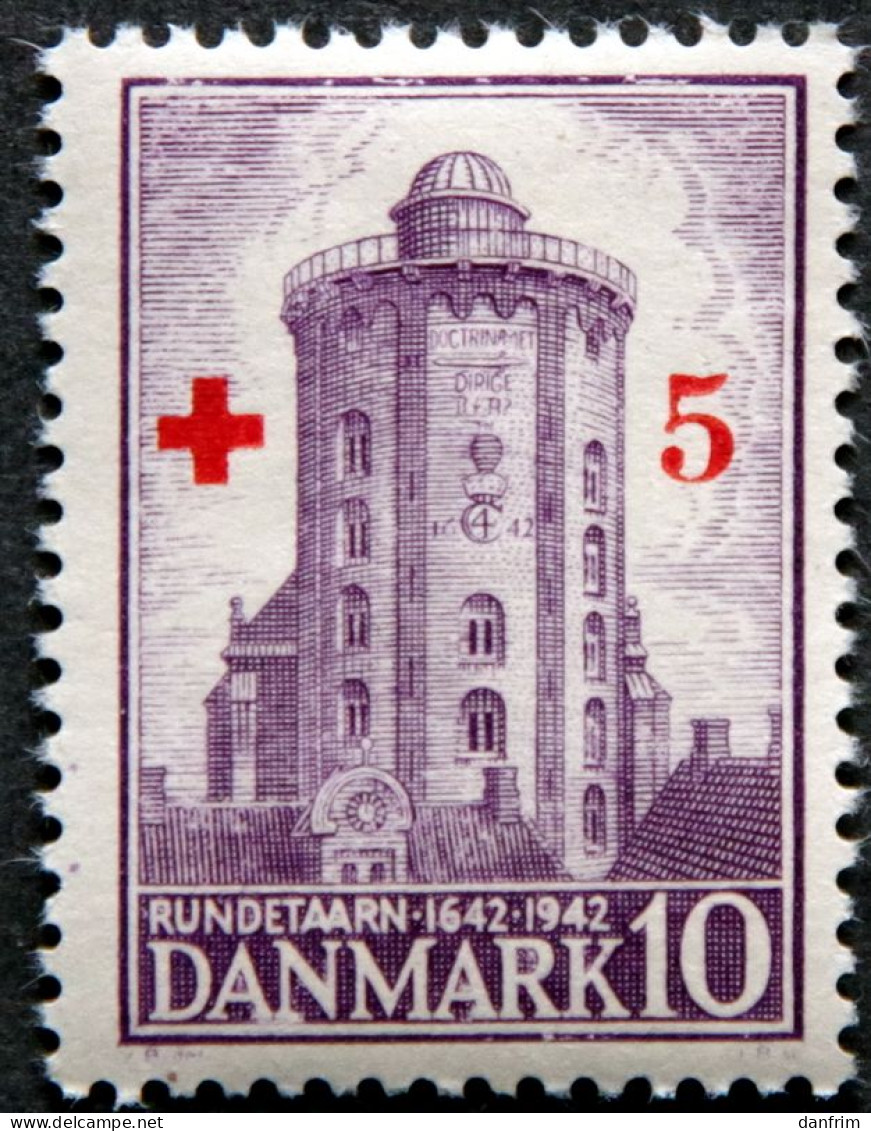 Denmark 1944 Rotes Kreuz   MiNr.281  MNH (**)  (lot  K 649 ) - Unused Stamps