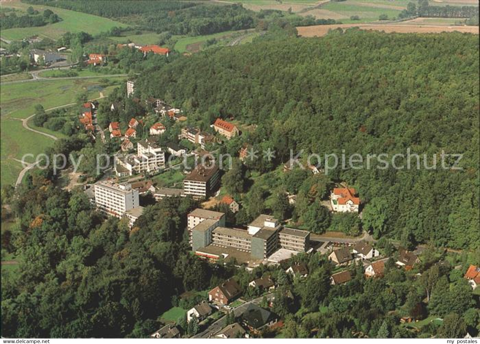 72267742 Bad Gandersheim Fliegeraufnahme Osterberg-Klinik  Bad Gandersheim - Bad Gandersheim