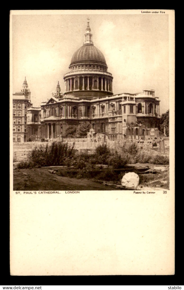 ROYAUME-UNI - ANGLETERRE - LONDON - ST PAUL'S CATHEDRAL - St. Paul's Cathedral