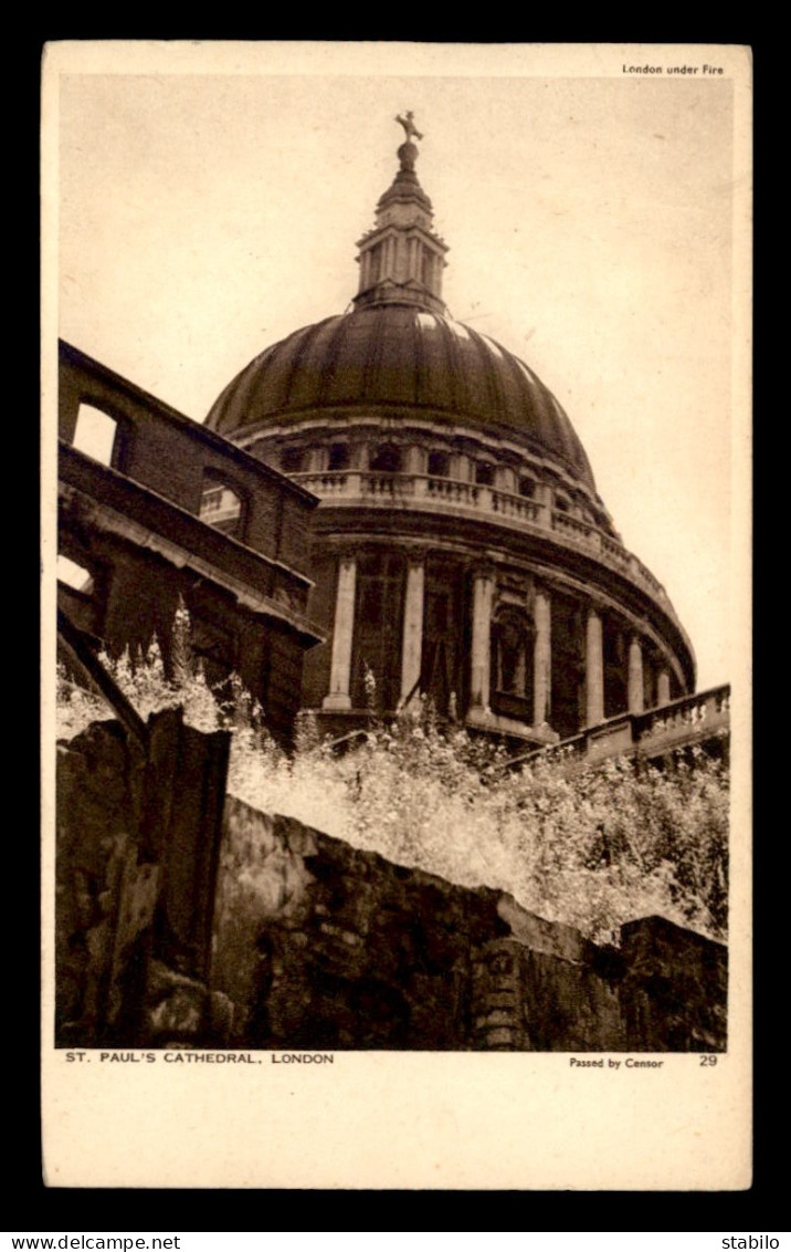 ROYAUME-UNI - ANGLETERRE - LONDON - ST PAUL'S CATHEDRAL - St. Paul's Cathedral