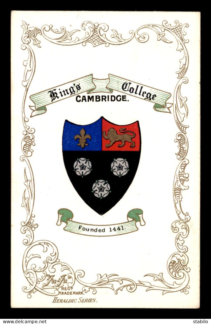 ROYAUME-UNI - ANGLETERRE - CAMBRIDGE -  KING'S COLLEGE FOUNDED 1441 - Cambridge