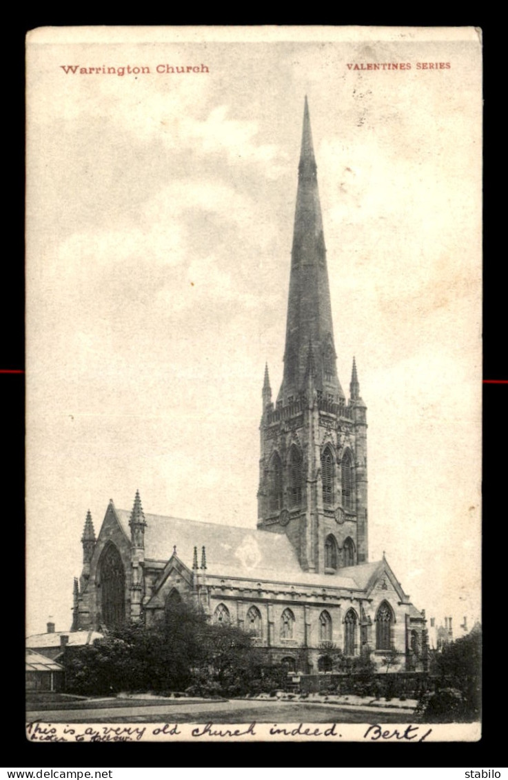 ROYAUME-UNI - ANGLETERRE - WARRINGTON CHURCH - Sonstige & Ohne Zuordnung