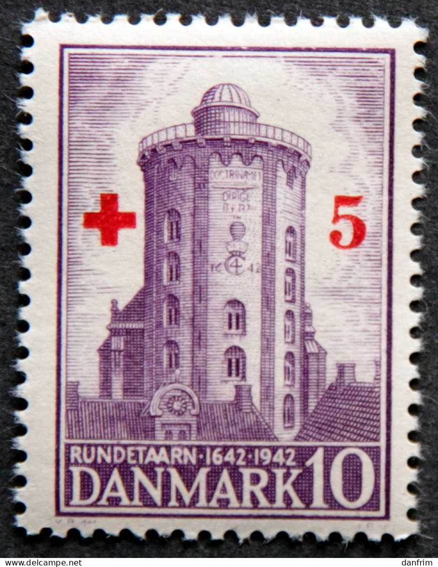 Denmark 1944 Rotes Kreuz   MiNr.281  MNH (**)  (lot  K 657 ) - Unused Stamps