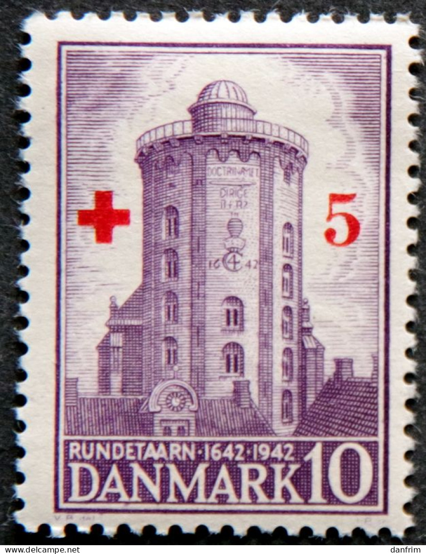 Denmark 1944 Rotes Kreuz   MiNr.281  MNH (**)  (lot  K 658 ) - Unused Stamps
