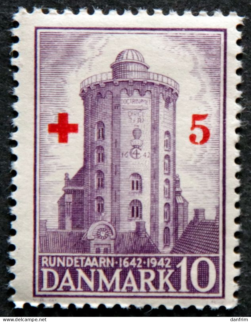 Denmark 1944 Rotes Kreuz   MiNr.281  MNH (**)  (lot  K 659 ) - Unused Stamps