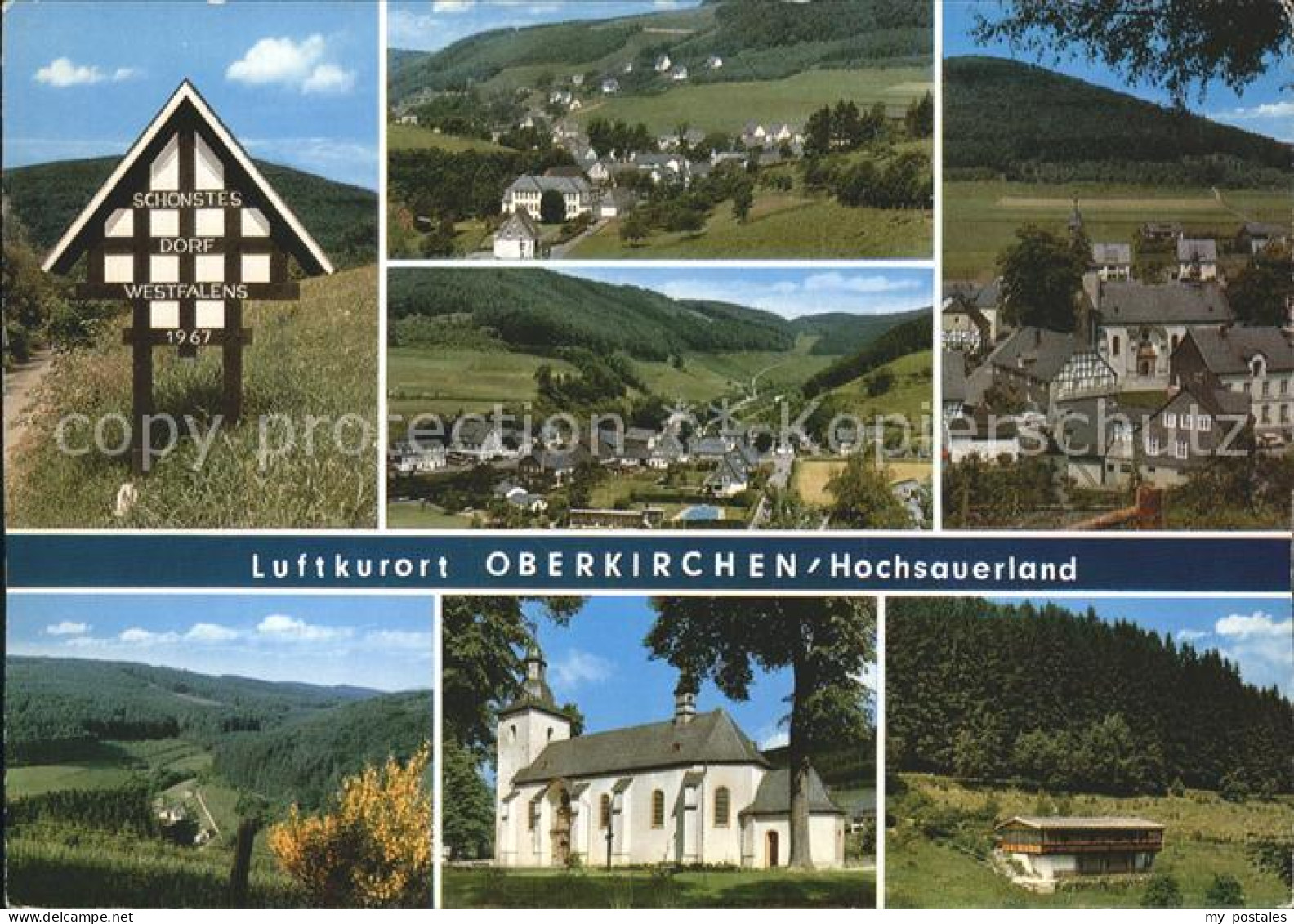 72266480 Oberkirchen Sauerland Landhotel Gasthof Schuette Kirche  Oberkirchen - Schmallenberg