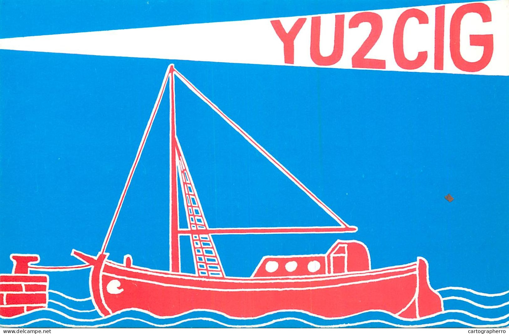 QSL Card Yugoslavia Amateur Radio Station YU2CIG 1983 Y03CD Ivan - Amateurfunk