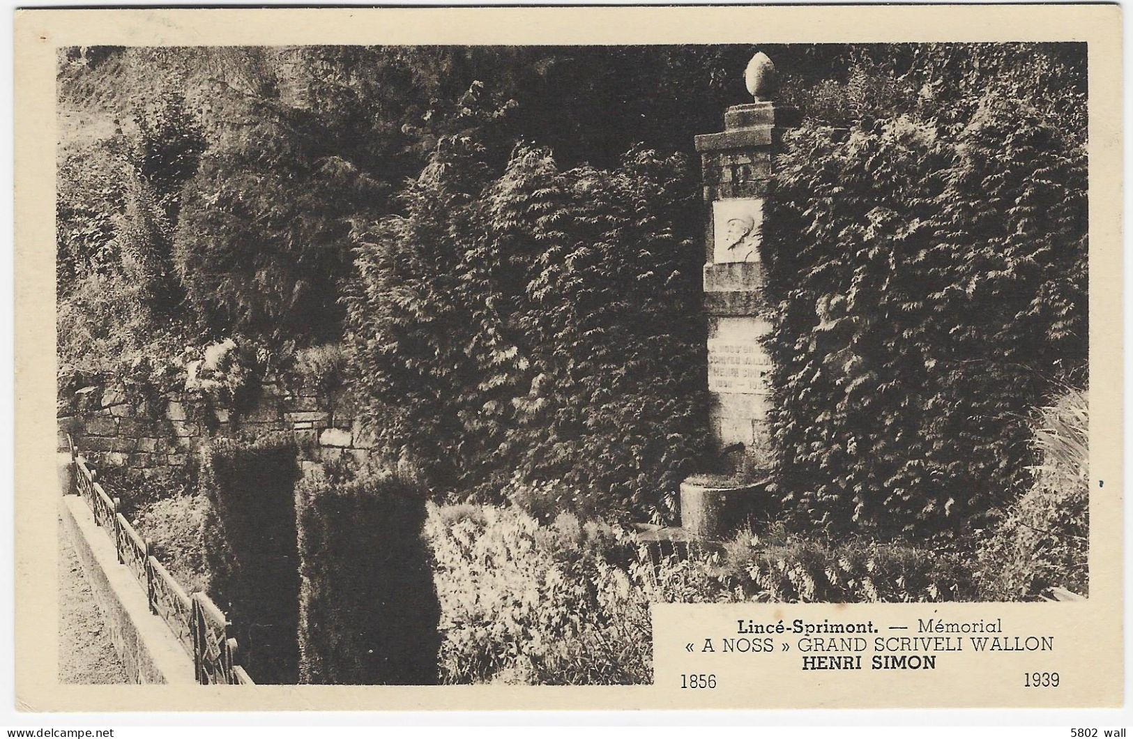 SPRIMONT-LINCE : Mémorial Henri Simon - Sprimont