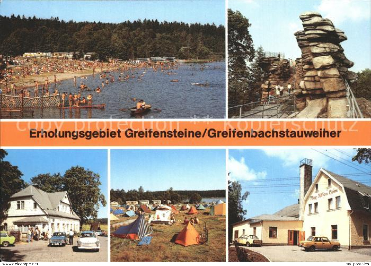 72264423 Greifensteine Erzgebirge Greifenbachstauweiher Campingplatz Greifenstei - Ehrenfriedersdorf