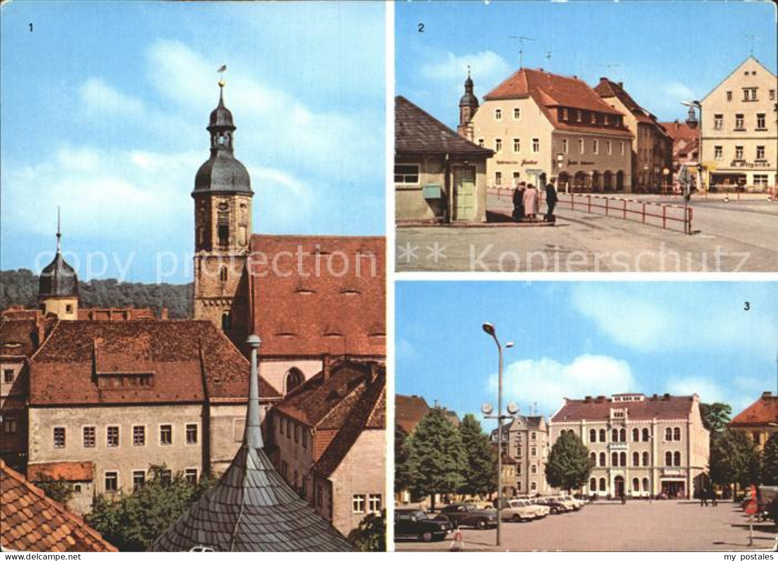 72264417 Dippoldiswalde Osterzgebirge Kirche Platz Der Jugend Platz Des Friedens - Dippoldiswalde