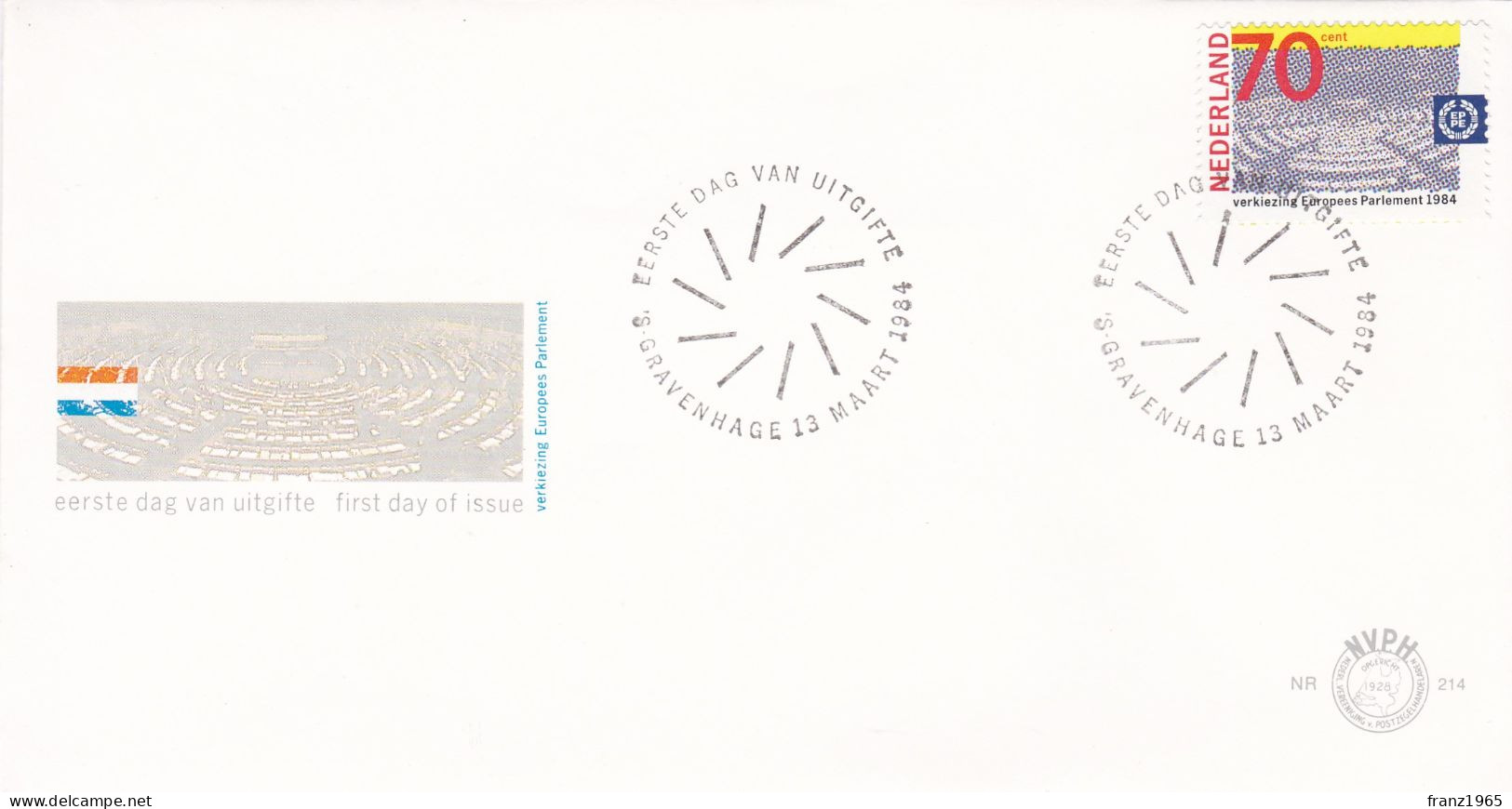 2nd Direct General Elections European Parliament - 1984 - FDC