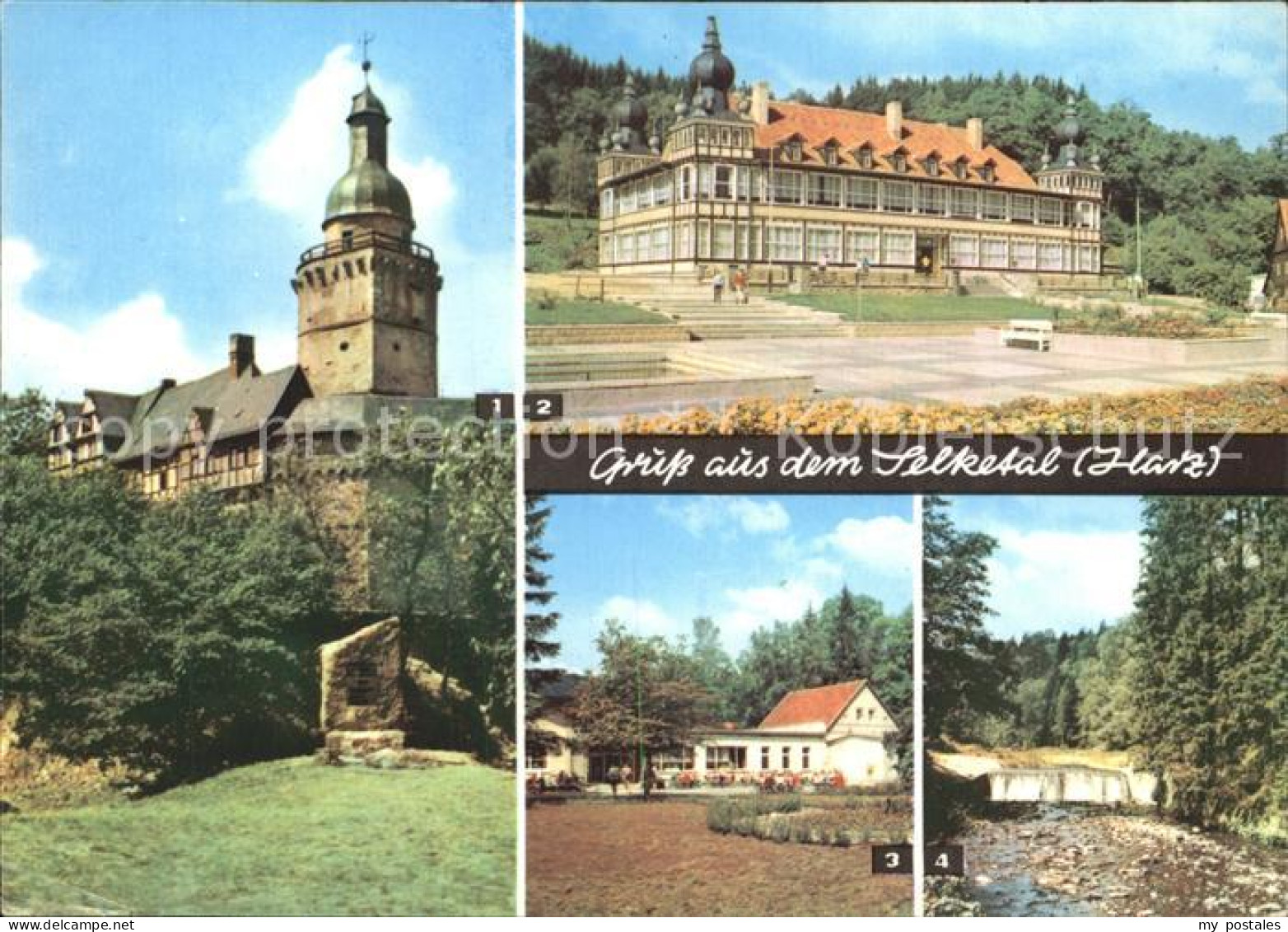 72263544 Harz Selketal Museum-Burg-Falkenstein Alexisbad Selkemuehle  - Harzgerode