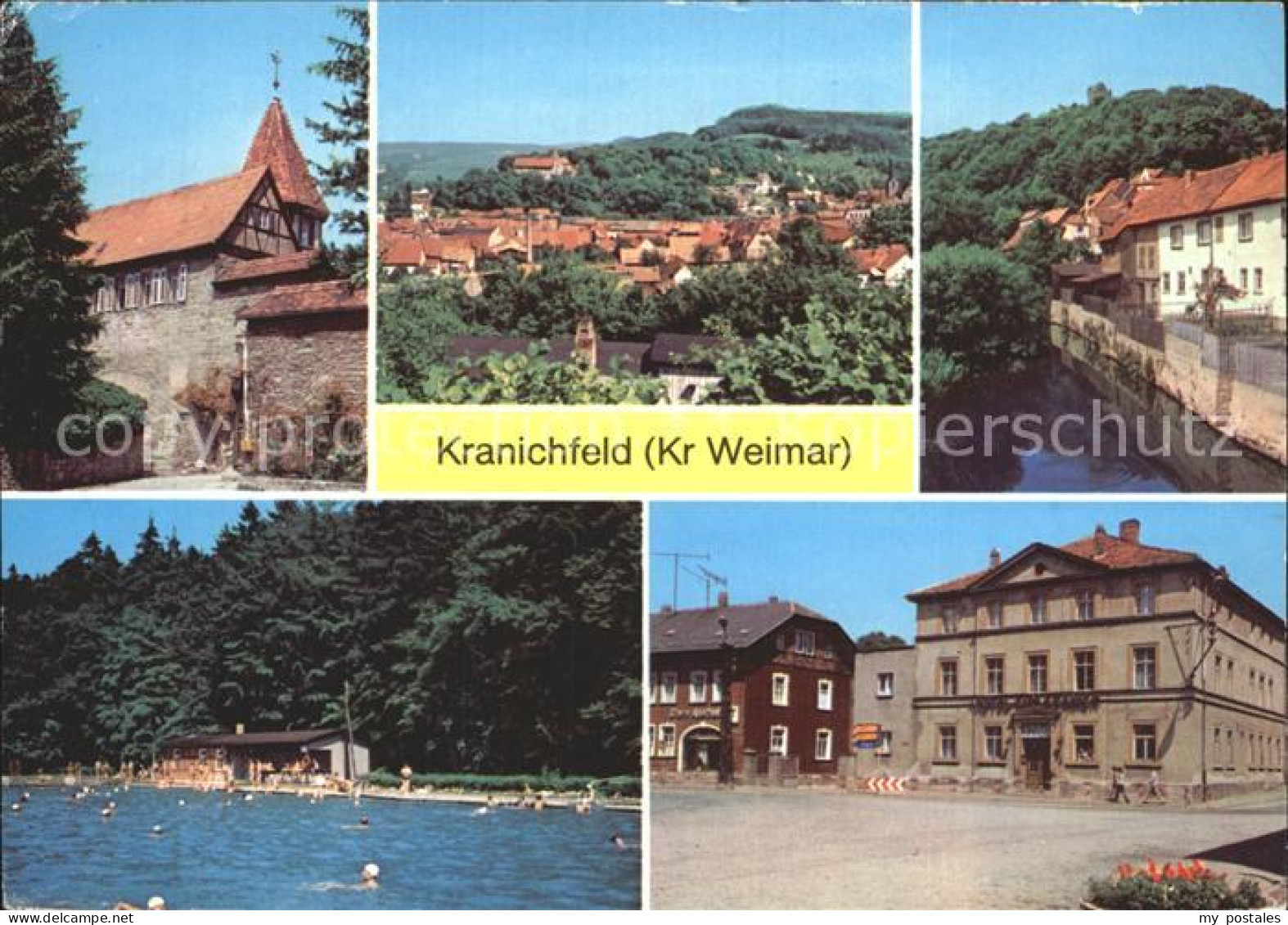 72263522 Kranichfeld Niederburg Oberschloss Bad Markt Kranichfeld - Kranichfeld