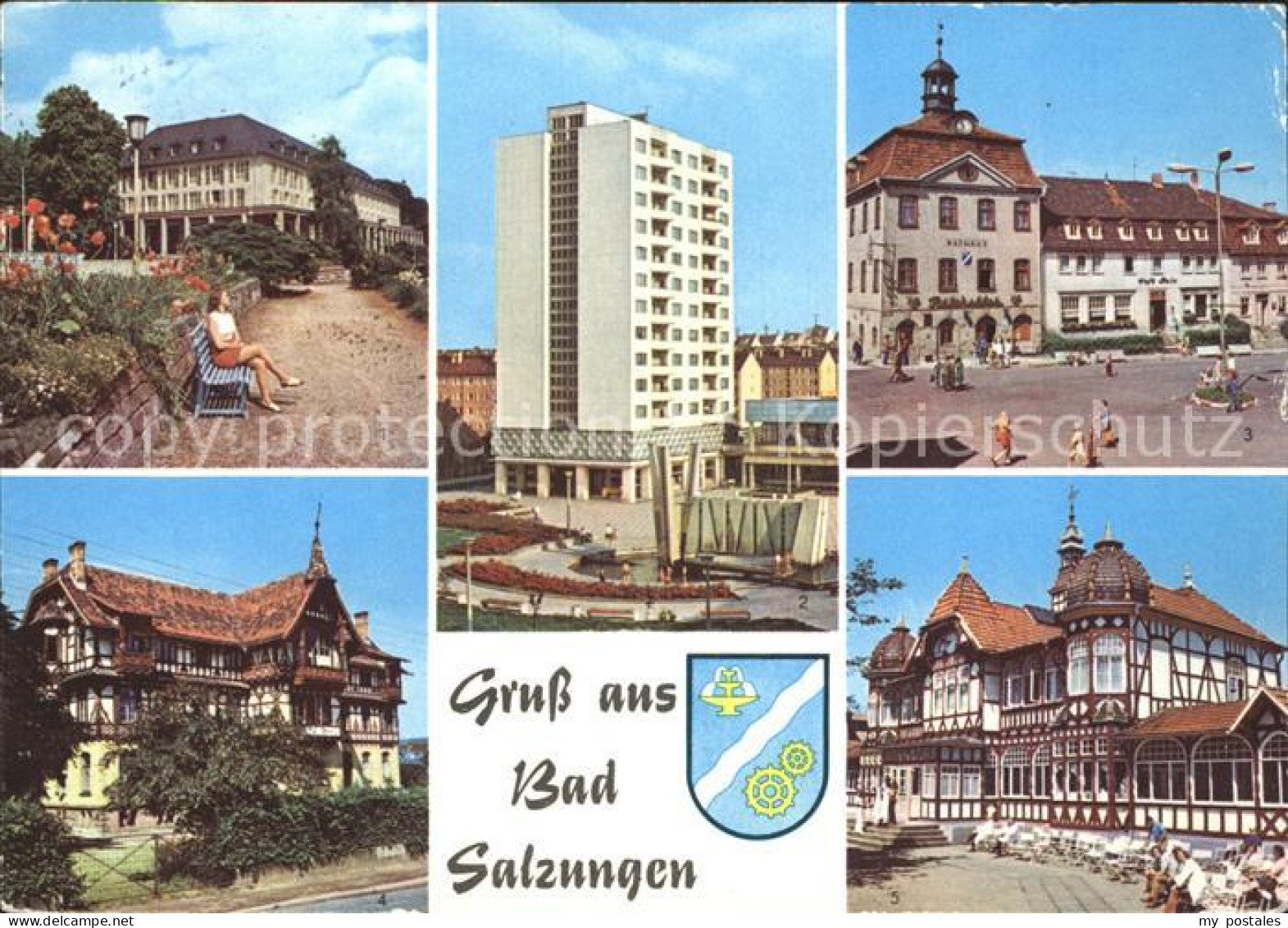 72263511 Bad Salzungen Kurhaus Kindersanatorium Charlottenhall Gradierwerk Hochh - Bad Salzungen