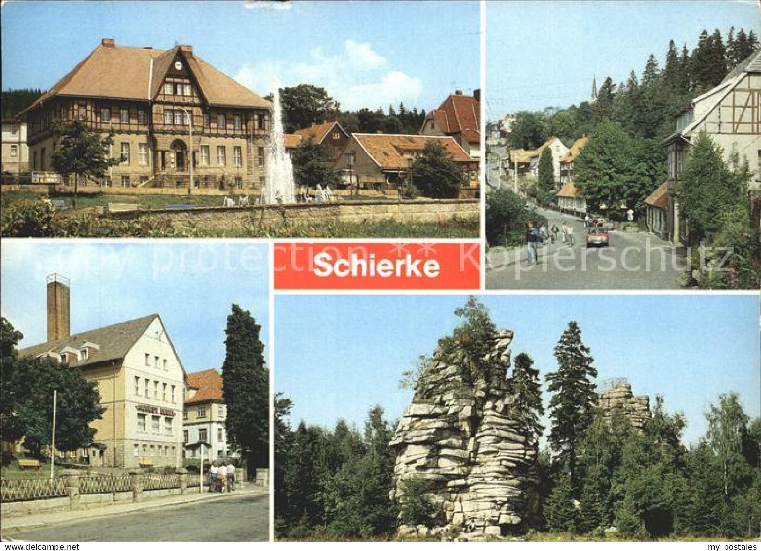 72263500 Schierke Harz Rathaus Kirchberg Erholungsheim August Bebel Schnarchenkl - Schierke