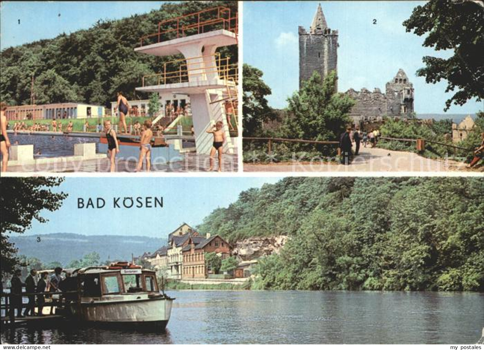 72263494 Bad Koesen Schwimmbad Rudelsburg Dampferanlegestelle Bad Koesen - Bad Koesen