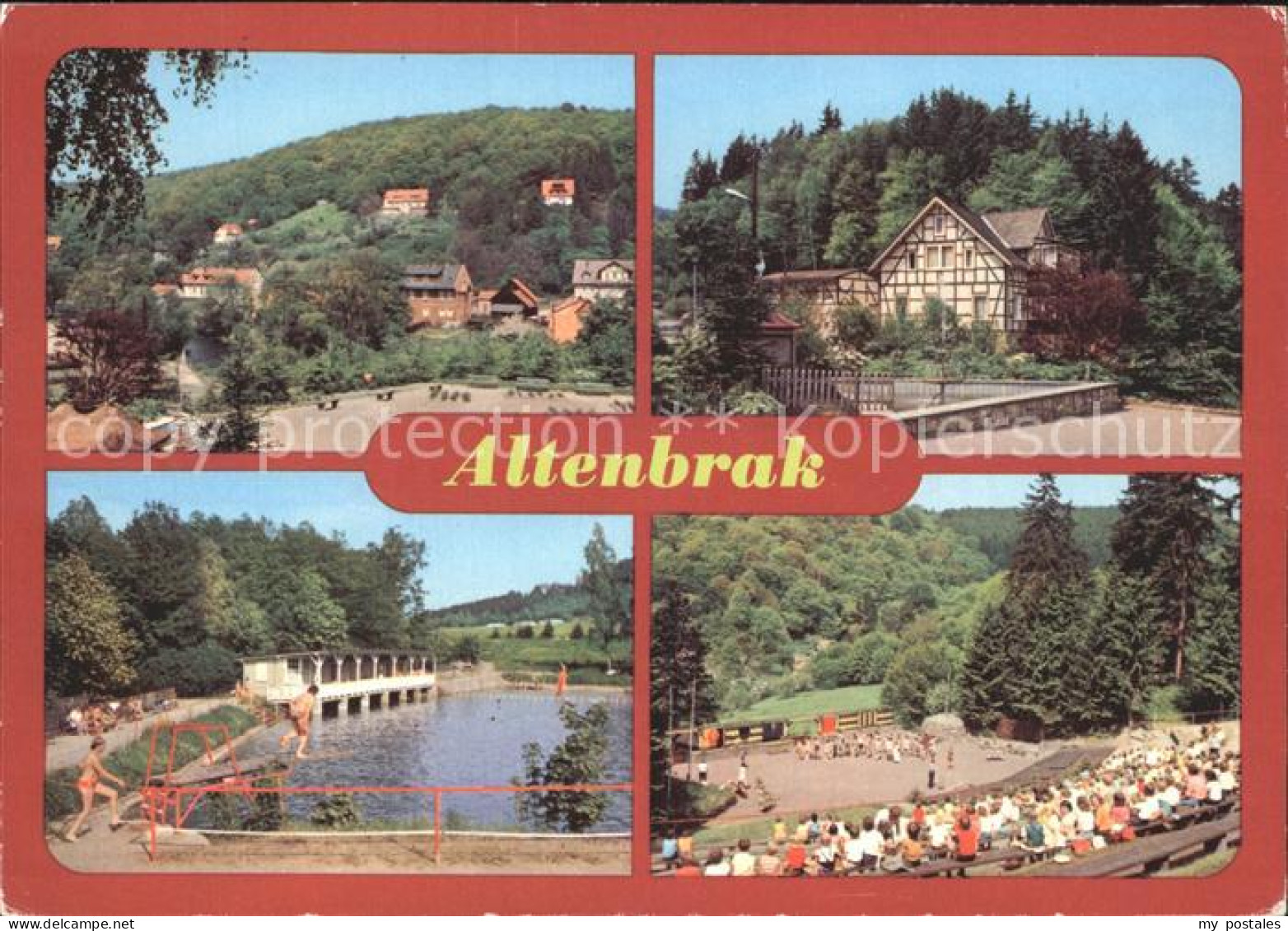 72263491 Altenbrak Harz Rolandseck Bergschwimmbad Waldbuehne Altenbrak - Altenbrak