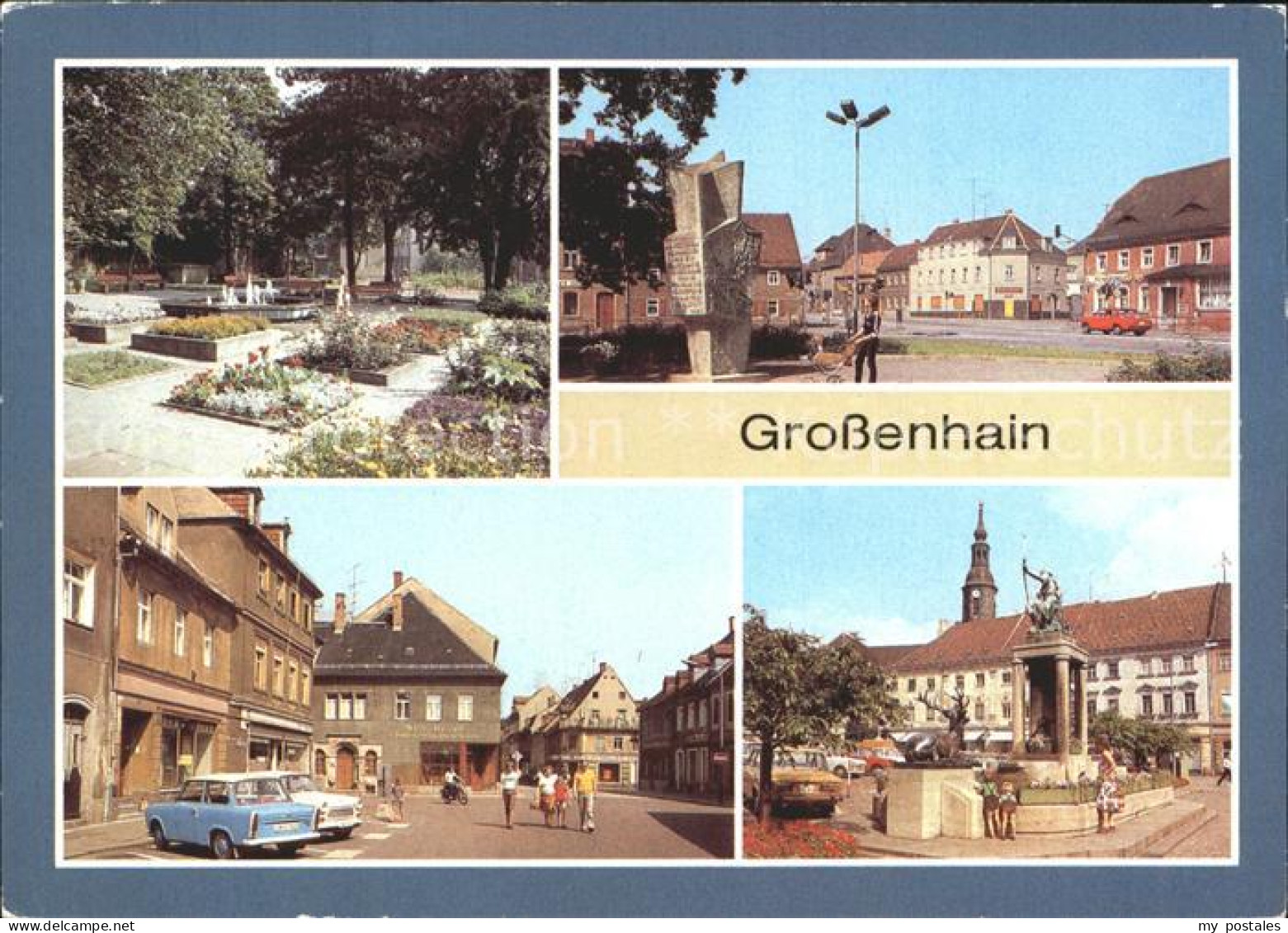 72263361 Grossenhain Sachsen Leninplatz Monument Neumarkt Dianabrunnen  Grossenh - Grossenhain