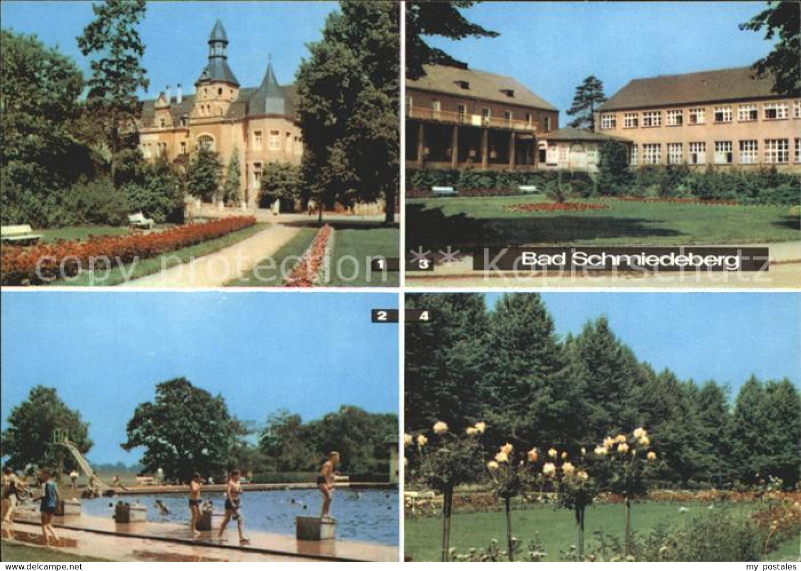 72263348 Bad Schmiedeberg Kurhaus Eisenmoorbad Freibad Sonnenpark Bad Schmiedebe - Bad Schmiedeberg