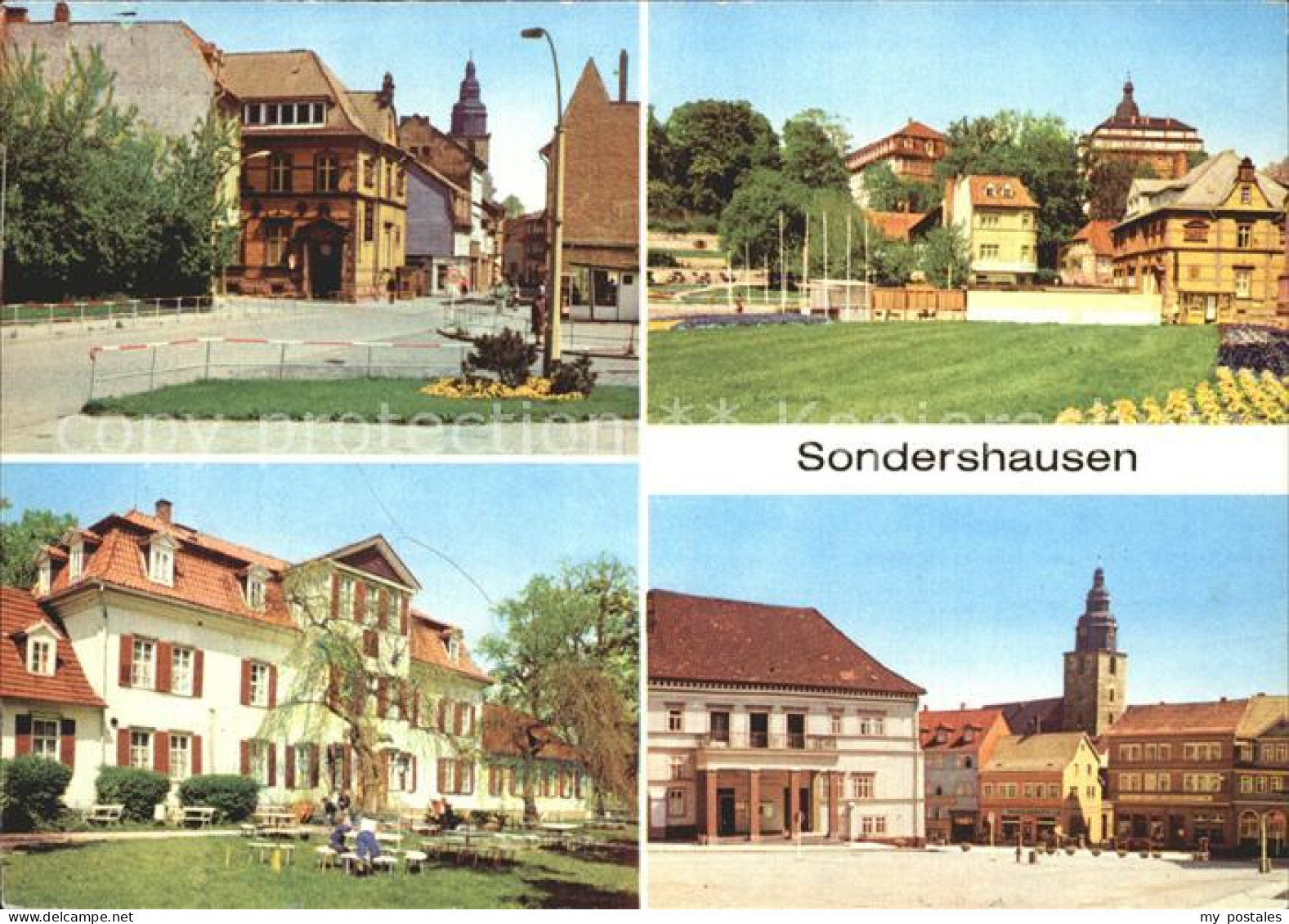 72263146 Sondershausen Thueringen Wilhelm Pieck Strasse Schloss HO Gaststaette Z - Sondershausen