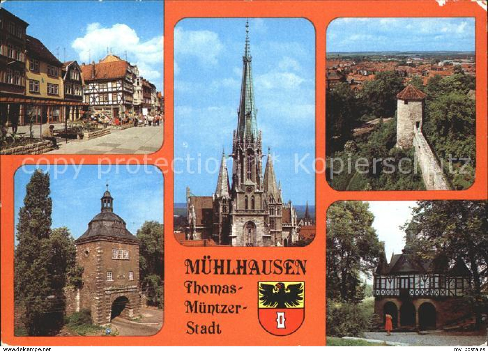 72263143 Muehlhausen Thueringen Thomas Muenther Stadt Steinweg Marienkirche Stad - Muehlhausen