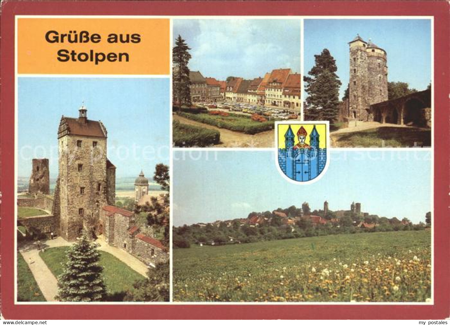 72261945 Stolpen Burg Tuerme Markt Johannisturm Stolpen - Stolpen