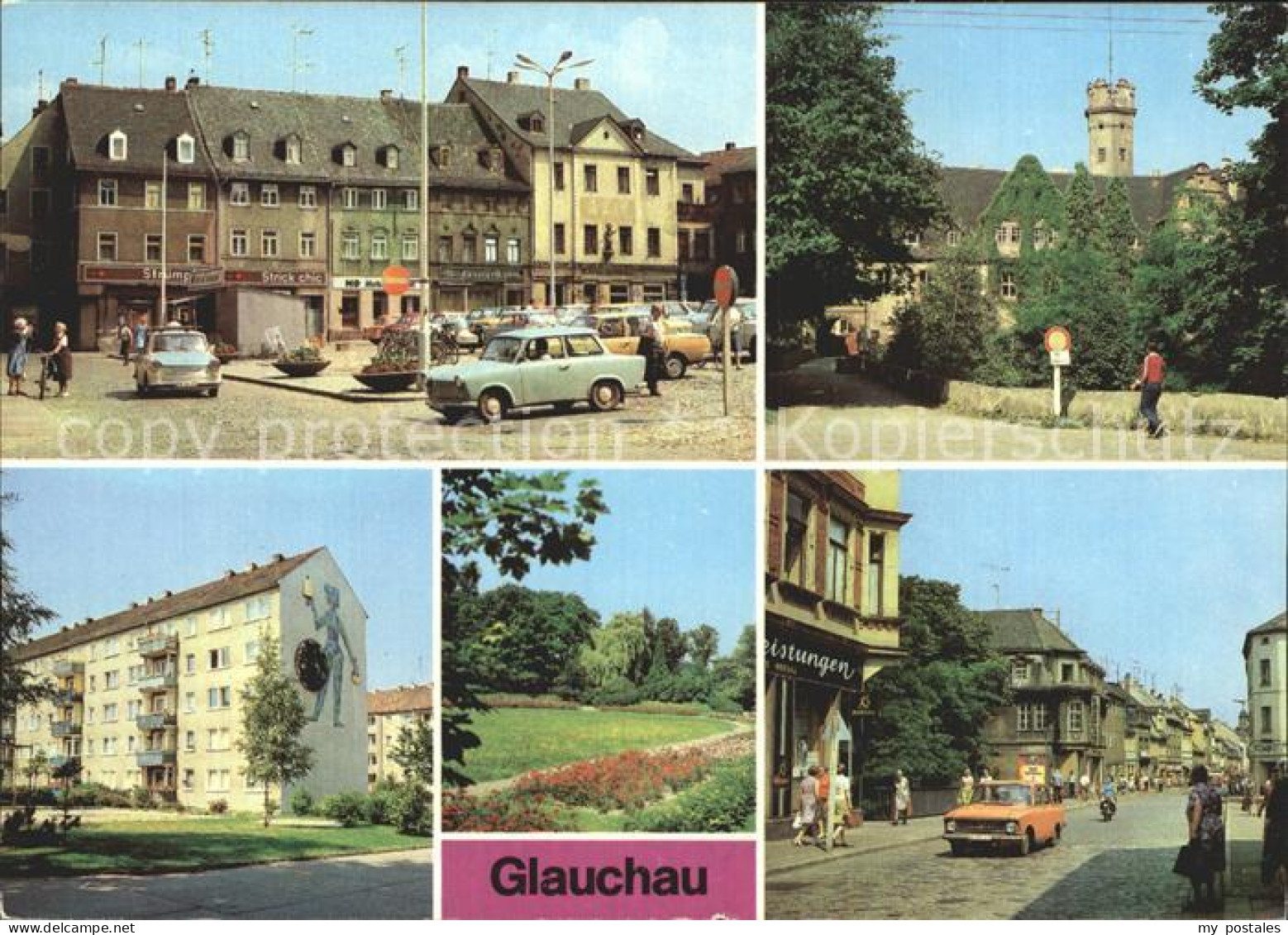 72261928 Glauchau Markt Schloss Rothenbacher Kirchsteig Rosarium Dr Friedrichs S - Glauchau