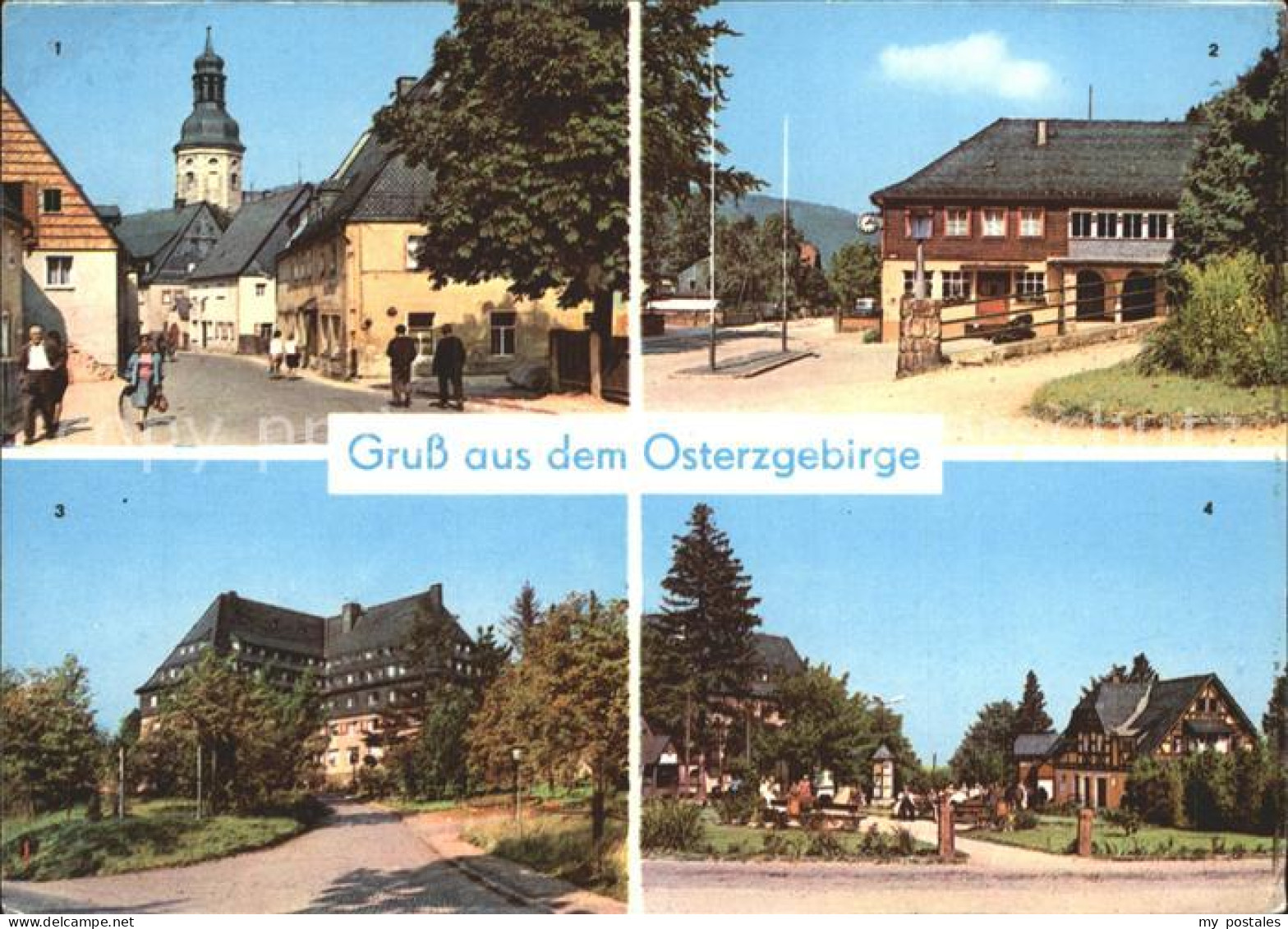 72261843 Geising Erzgebirge Haupstrasse Kurort Kipsdorf Bahnhof Altenberg Sanato - Geising