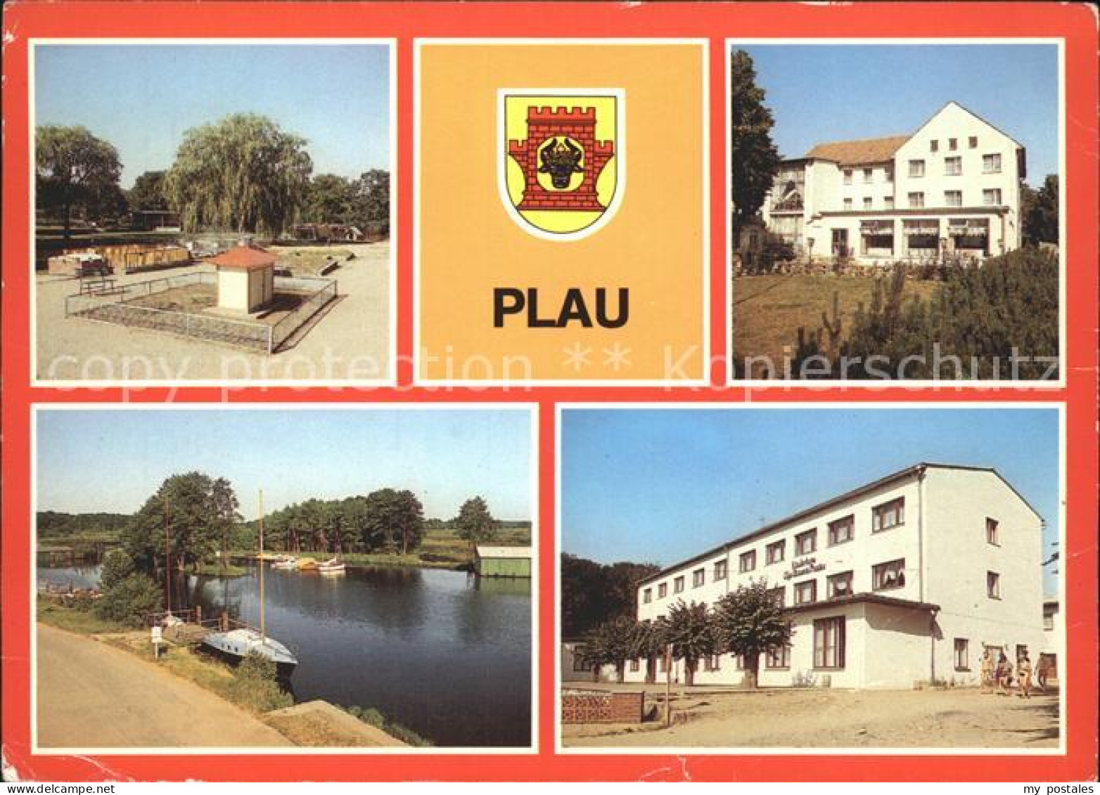 72261760 Plau See Pelztierfarm Appelburg FDGB Erholungsheim Waldheim Elde Kinder - Plau