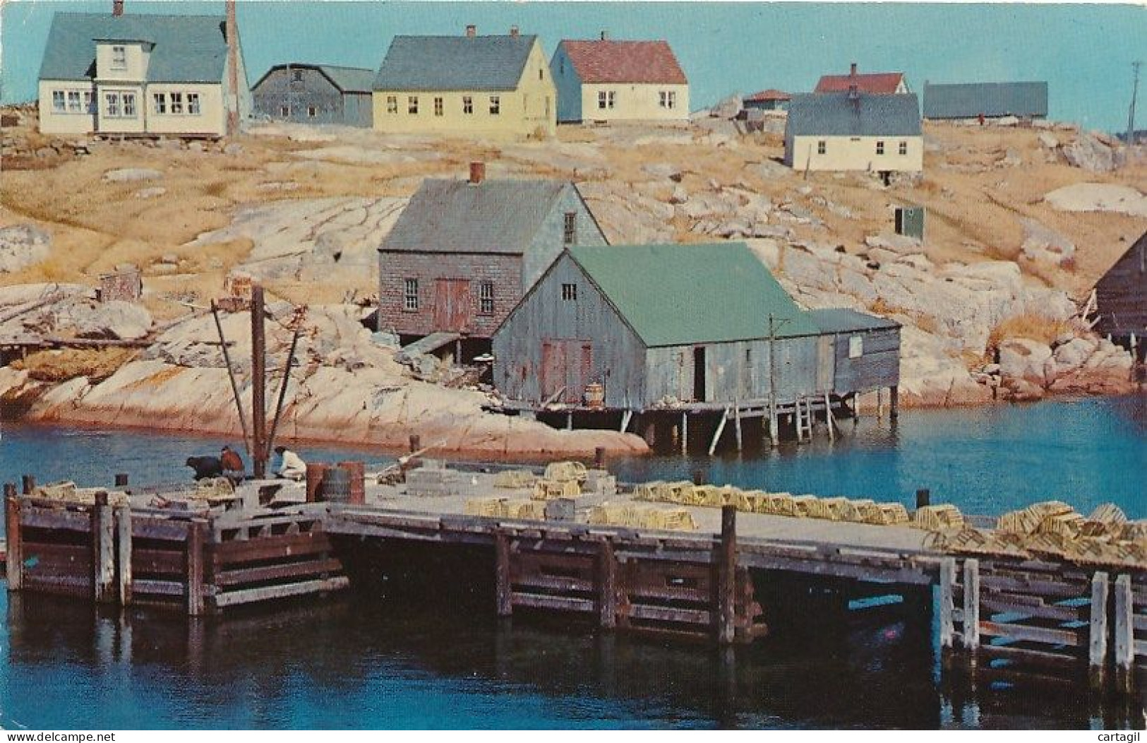 CPM (1964)--Canada -Peggy's Cove  Nova Scotia -Livraison Offerte - Andere & Zonder Classificatie