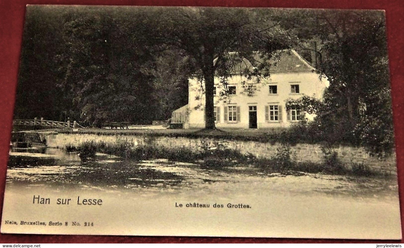 HAN SUR LESSE  -  Le Château Des Grottes - Rochefort