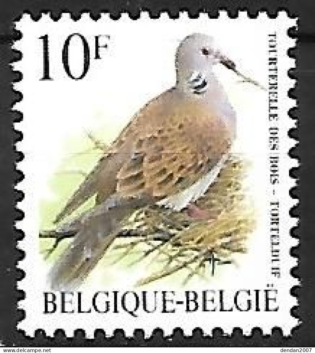 Belgium - MNH ** 1998 :  European Turtle Dove  -  Streptopelia Turtur - Palomas, Tórtolas