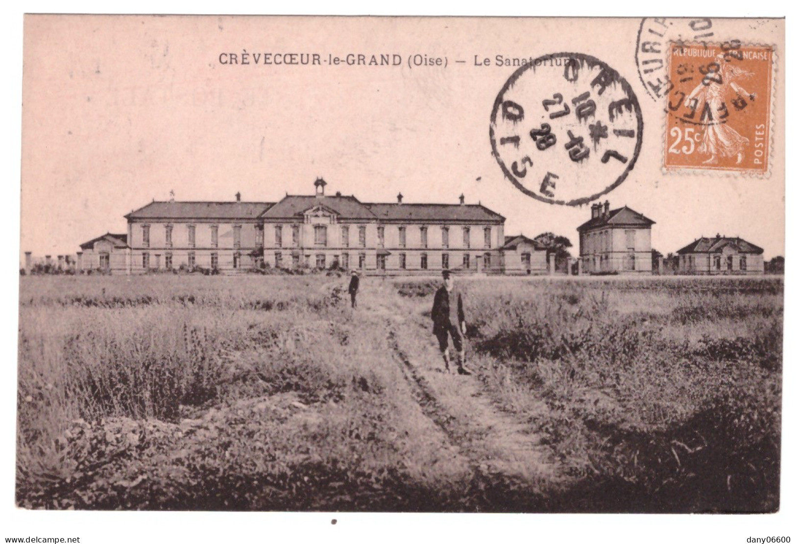 CREVECOEUR LE GRAND - Le Sanatorium   (carte Animée) - Crevecoeur Le Grand