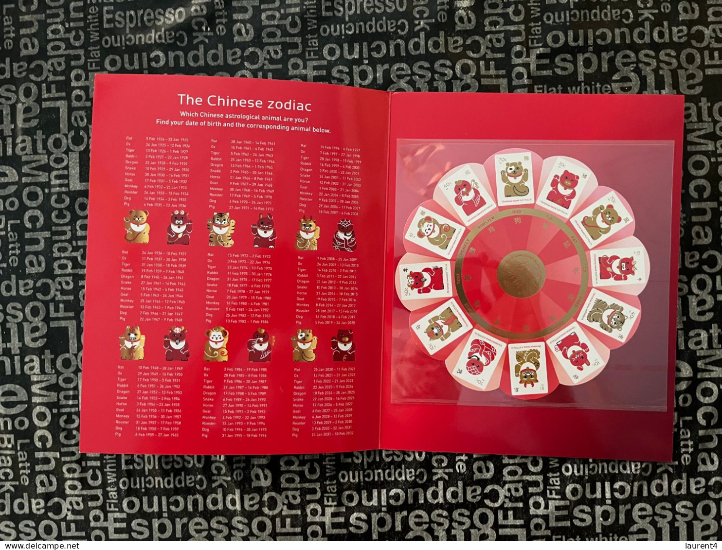 (folder 15-3-2024) Australia Post - Chinese New Year Of Tiger - Presentation Pack With 12 Mint Stamps Round Sheetlet - Presentation Packs