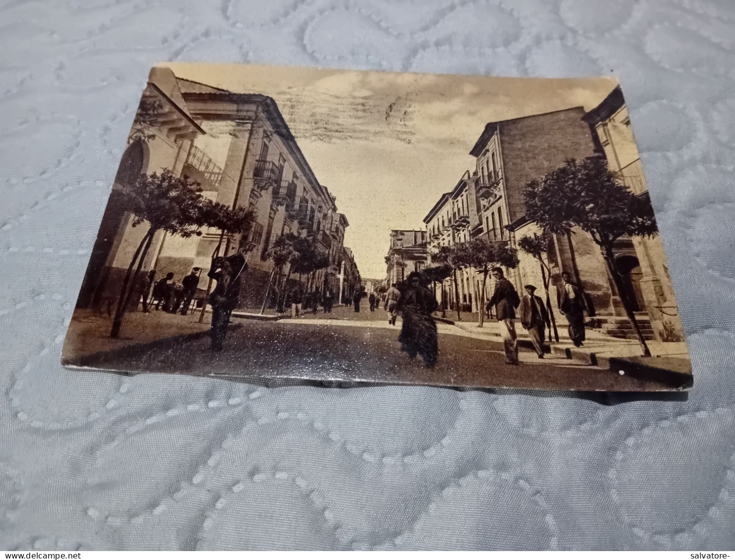 CARTOLINA RAGUSA- VIA ROMA- VIAGGIATA 1953 - Ragusa